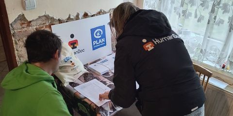 Rebuilding after Storm Boris